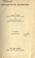 Cover of: Projective geometry