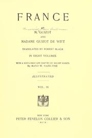 Cover of: France by François Guizot