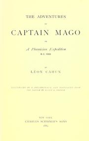 Cover of: The adventures of Captain Mago: or, A Phoenician expedition, B. C. 1000