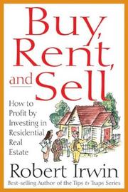 Cover of: Buy, Rent and Sell by Robert Irwin, Robert Irwin