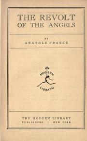 Cover of: The revolt of the angels