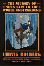 Cover of: The Journey of Niels Klim to the World Underground (Bison Frontiers of Imagination) by Ludvig Holberg