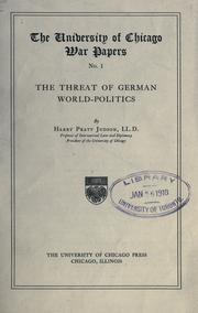 Cover of: War papers.