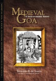Cover of: Medieval Goa by de Souza, Teotonio R.