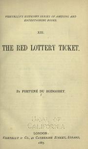 Cover of: detective's eye: and, The red lottery ticket