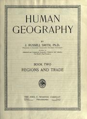 Cover of: Human geography