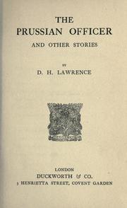The Prussian officer