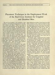 Placement technique in the employment work of the Red cross institute for crippled and disabled men by Gertrude Rose Stein