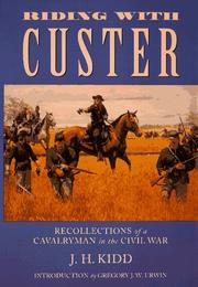 Cover of: Riding with Custer: recollections of a cavalryman in the Civil War