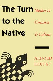 Cover of: The Turn to the Native by Arnold Krupat