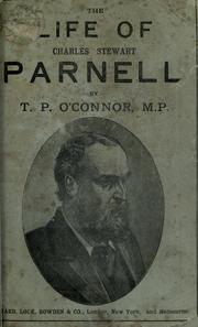 Cover of: Charles Stewart Parnell by T. P. O'Connor