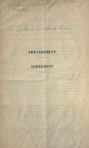 Cover of: Agreement between the United States of America, Belgium, the British Empire and France and Germany with regard to the military occupation of the territories of the Rhine. by Allied and Associated Powers (1914-1920)