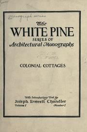 An architectural monograph on Marblehead by William Truman Aldrich