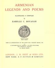 Armenian legends and poems by Zabelle C. Boyajian