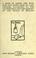 Cover of: A book of saints and wonders put down here by Lady Gregory according to the old writings and the memory of the people of Ireland ...