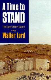 Cover of: A time to stand by Walter Lord