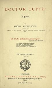 Cover of: Doctor Cupid by Rhoda Broughton