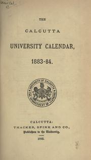 Cover of: Calendar.