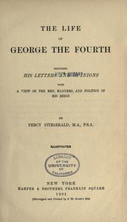 Cover of The life of George the Fourth