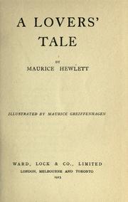 Cover of: A lovers' tale