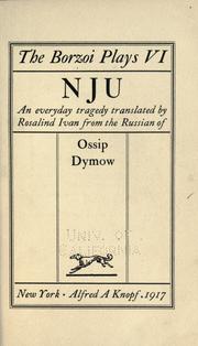 Cover of: Nju by Ossip Dymow