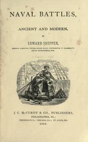 Cover of: Naval battles, ancient and modern. by Edward Shippen