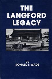 The Langford legacy by Ronald Ellis Wade