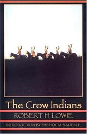 Cover of: The Crow Indians (Second Edition)