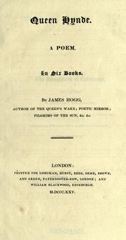 Cover of: Queen Hynde by James Hogg