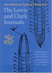 Cover of: The Lewis and Clark Journals (Abridged Edition): An American Epic of Discovery