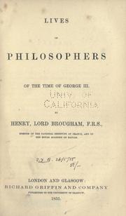 Cover of: Works of Henry, lord Brougham ...