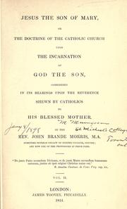 Cover of: Jesus the Son of Mary