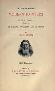 Cover of: Modern painters. by John Ruskin