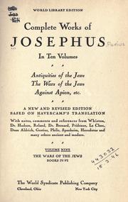 Cover of: Complete works. by Flavius Josephus