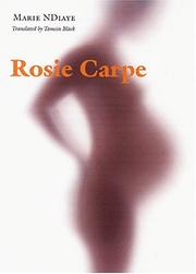 Cover of: Rosie Carpe (European Women Writers) by Marie NDiaye