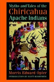 Cover of Myths and tales of the Chiricahua Apache Indians