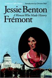 Cover of: Jessie Benton Frémont: a woman who made history