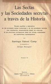Cover of: Las sectas y las sociedades secretas a trav©Øes de la historia by Santiago Valenti Camp