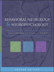 Cover of: Behavioral neurology and neuropsychology