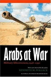 Cover of: Arabs at War by Kenneth M. Pollack
