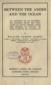 Cover of: Between the Andes and the ocean | Curtis, William Eleroy