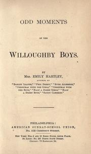 Odd moments of the Willoughby boys by Emily Hartley