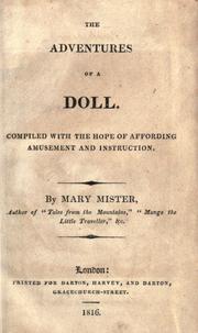 Cover of: The adventures of a doll by Mary Mister, Mary Mister