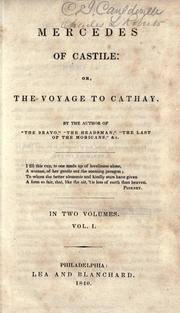 Cover of: Mercedes of Castile, or, The voyage to Cathay