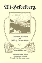 Alt Heidelberg by Wilhelm Meyer-Förster