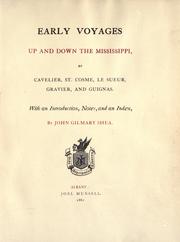 Cover of: Early voyages up and down the Mississippi by John Gilmary Shea