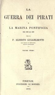 Cover of: guerra dei pirati e la marina pontificia dal 1500 al 1560.