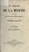 Cover of: Du problème de la misère et de sa solution chez les peuples anciens et modernes.