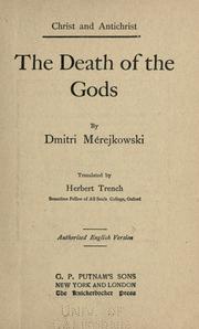 Cover of: The death of the gods by Dmitry Sergeyevich Merezhkovsky