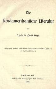 Cover of: nordamerikanische Literatur.